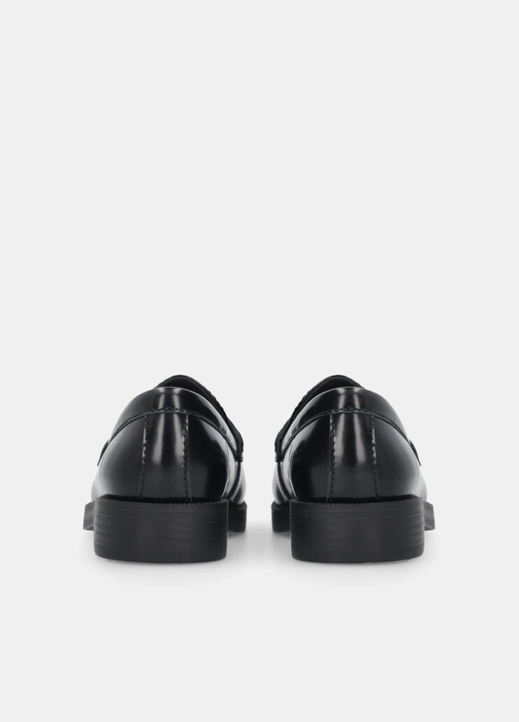 Abraded leather loafers black Liu Jo - large image number 6 Abraded leather loafers black Liu Jo - large image number 6