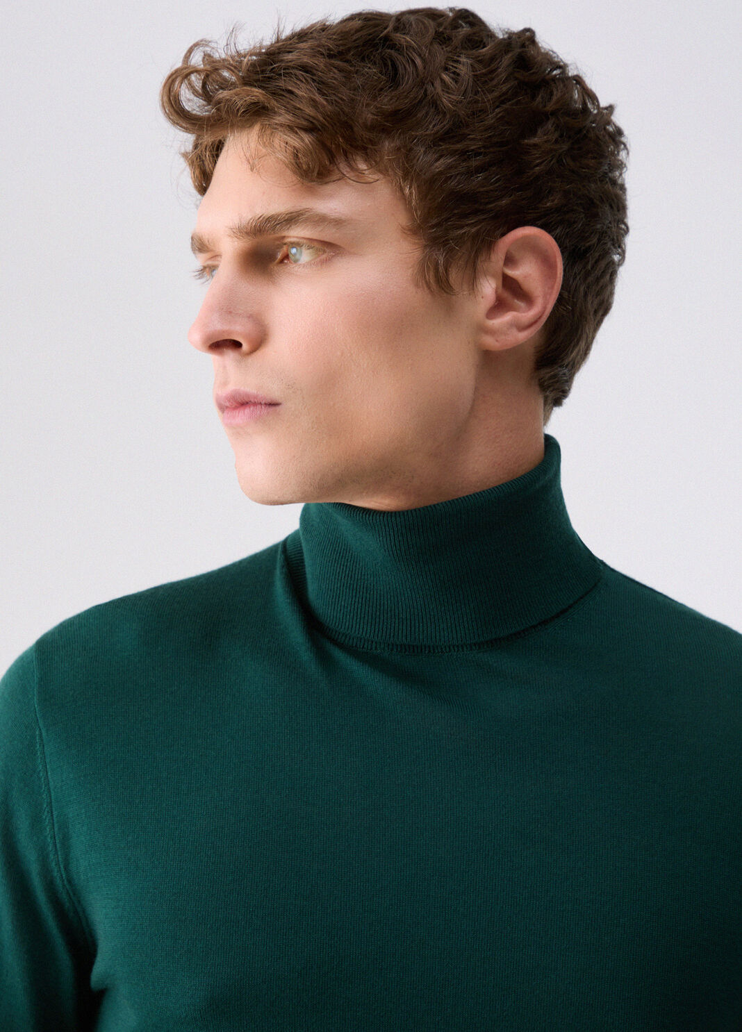 Merino Wool Turtleneck forest green Liu Jo - large image number 4