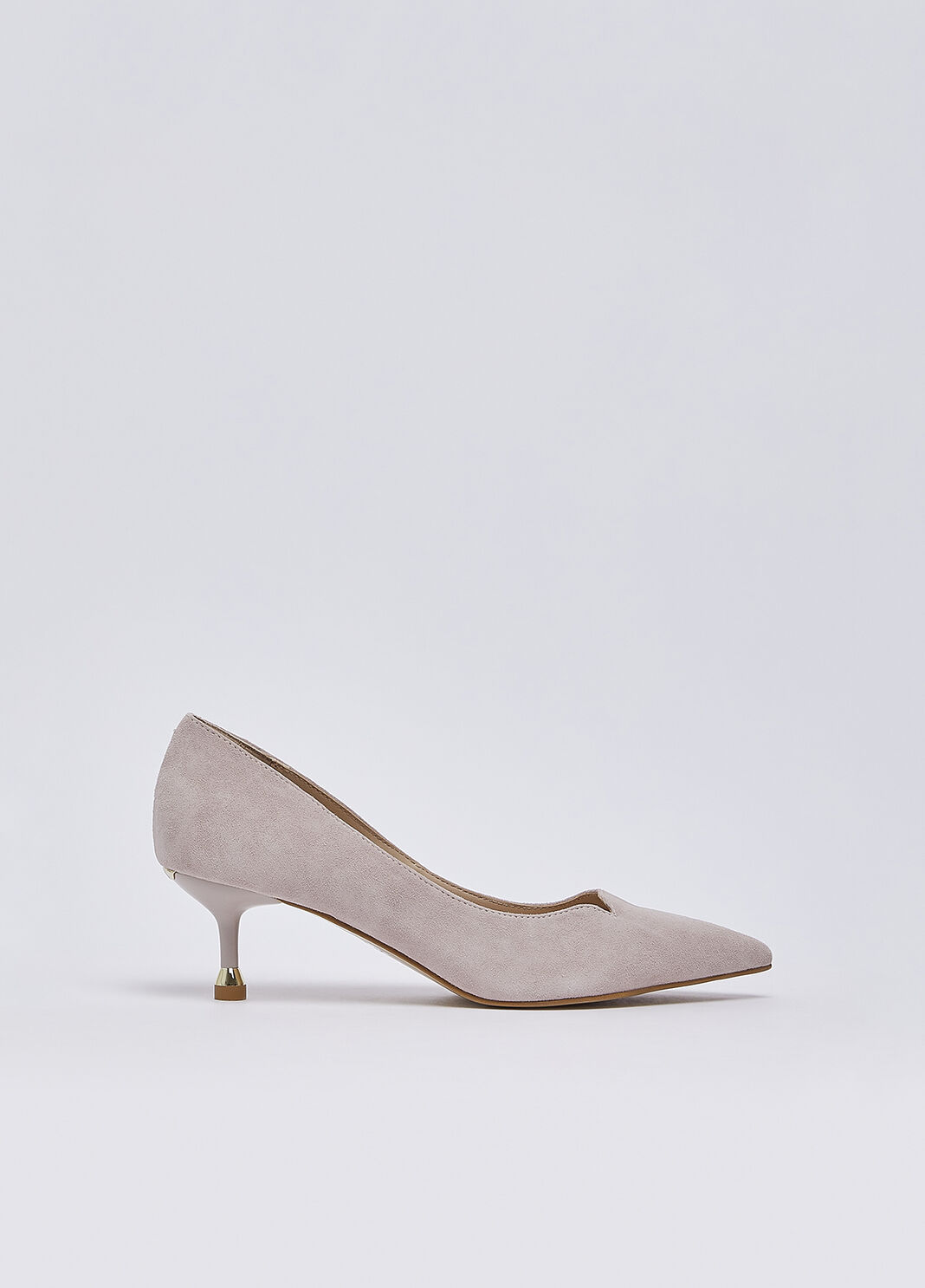 Pumps in suede with heel low pink Liu Jo - large image number 0