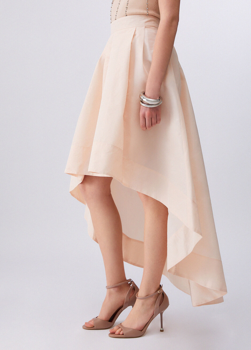 Eleganter Taftrock Wei&szlig; Liu Jo - large image number 4