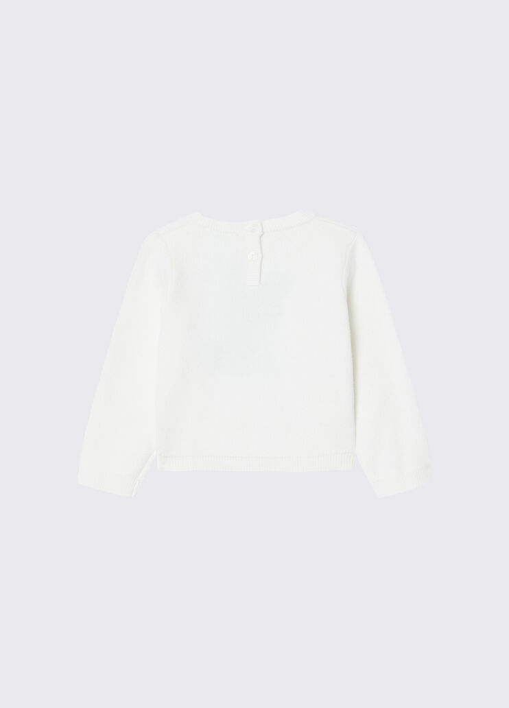 Jacquard-Pullover Wei&szlig; Liu Jo - medium