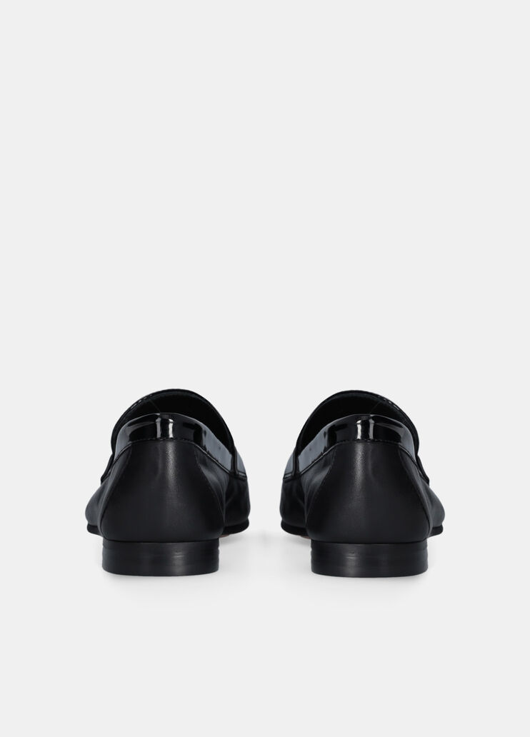 Leather moccasins black Liu Jo - large image number 6 Leather moccasins black Liu Jo - large image number 6