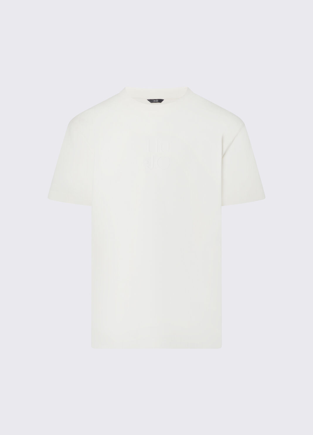 Interlock Jersey T-shirt white Liu Jo - large image number 6