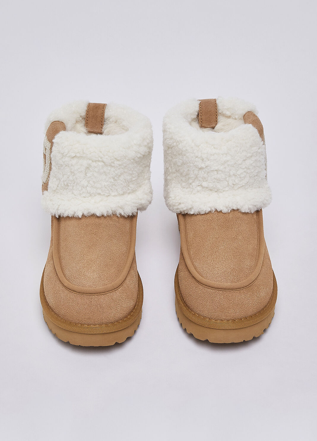 Bottines en daim avec fodera teddy cognac Liu Jo - large image number 3