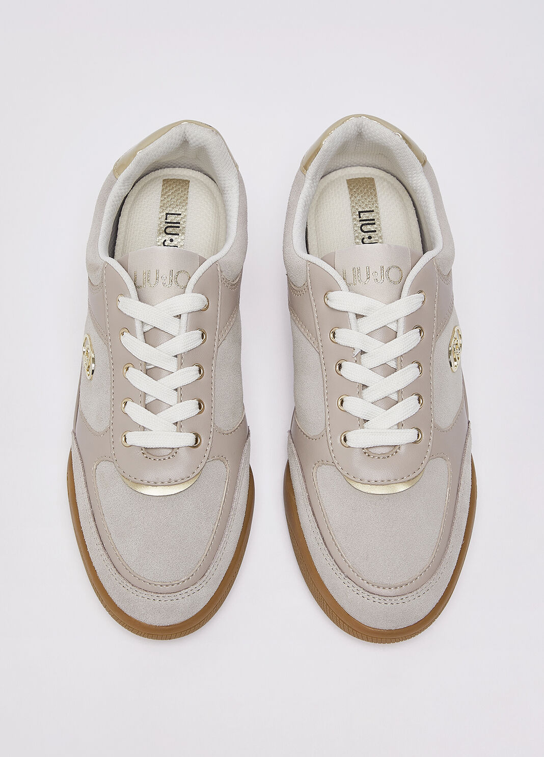 Suede sneakers dove grey Liu Jo - large image number 4