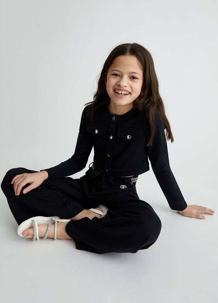 Jersey jacket black Liu Jo - medium Jersey jacket black Liu Jo - medium