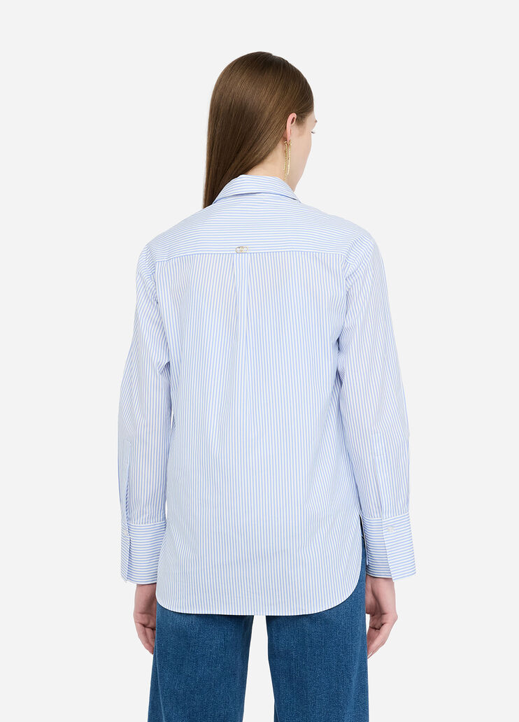 Striped cotton shirt with top  Liu Jo - large image number 1