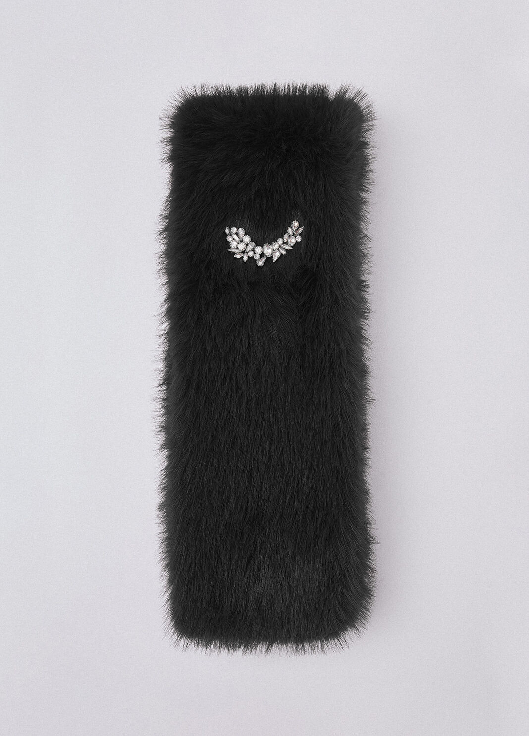 Stola con spilla gioiello nero Liu Jo - large image number 2