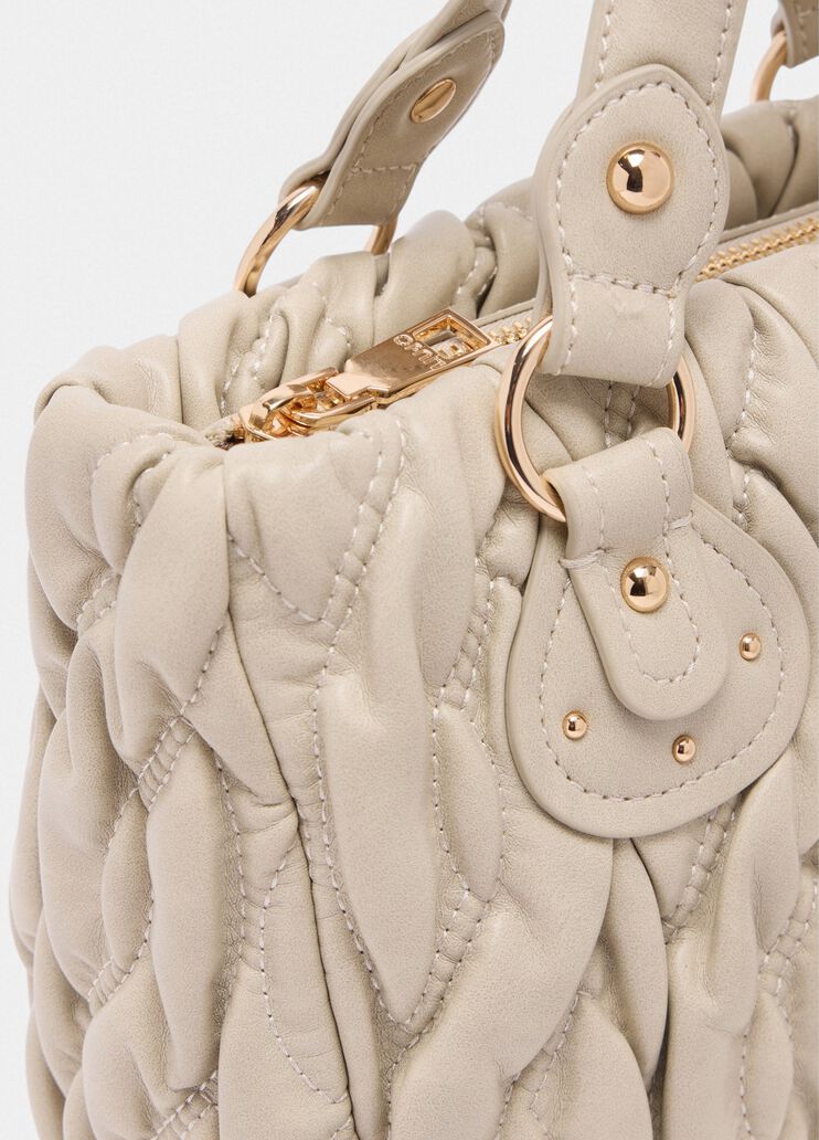 Sac petit format matelassé  blanc Liu Jo - large image number 5