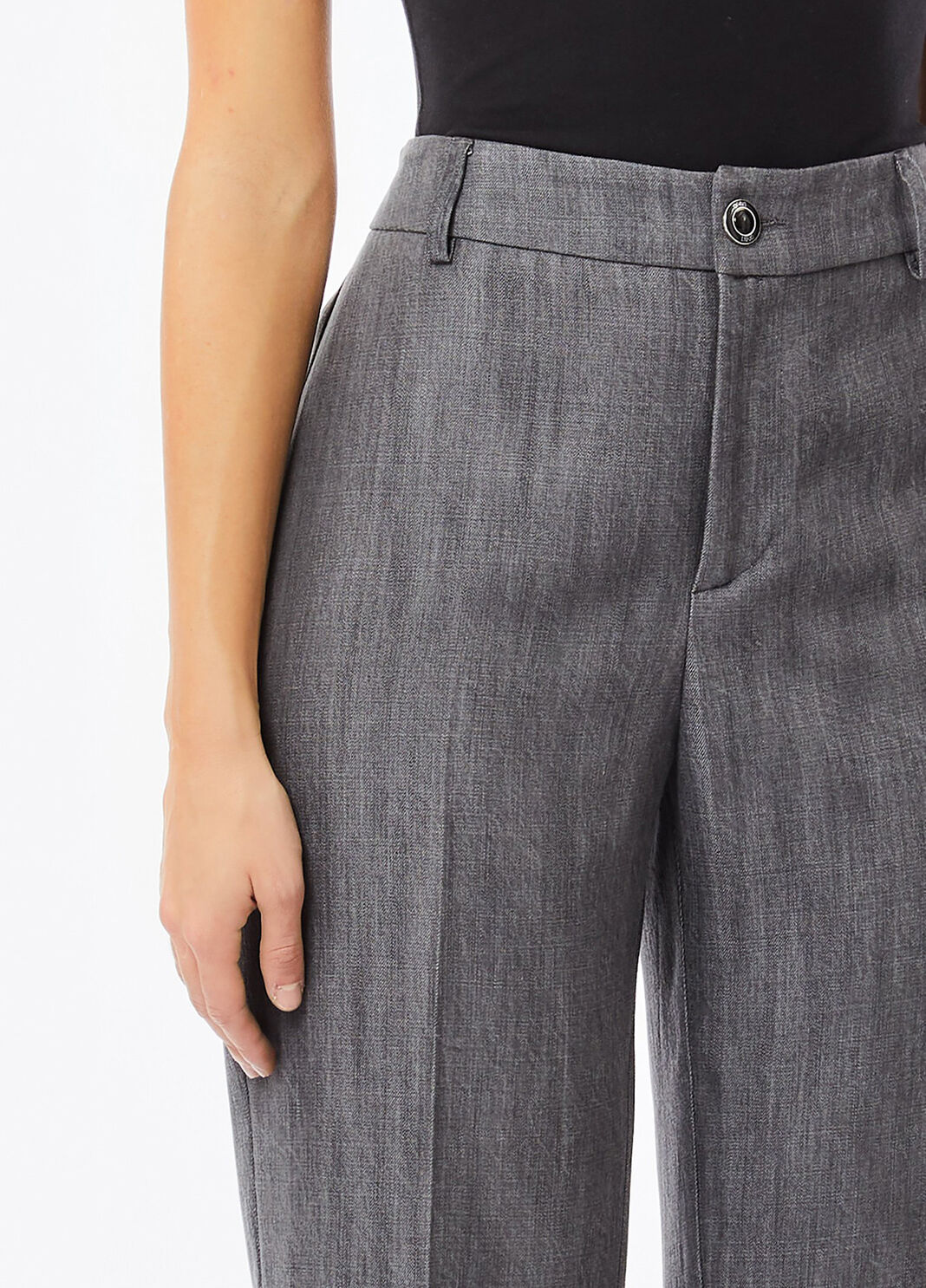 Jean droit denim gris Liu Jo - large image number 2