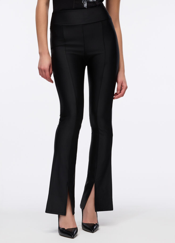 Flared Lycra trousers black Liu Jo - large image number 0