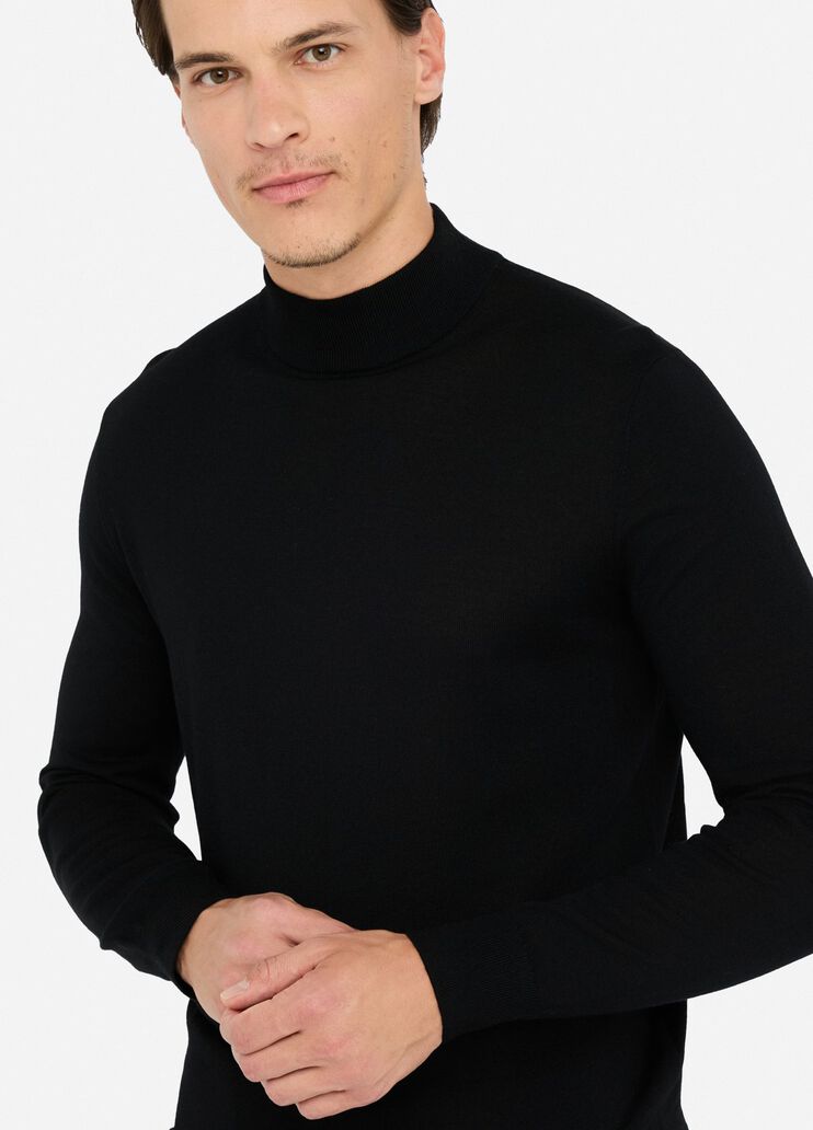 Wool polo-neck black Liu Jo - large image number 2 Wool polo-neck black Liu Jo - large image number 2