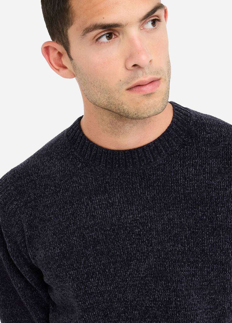 Chenille sweater dark blue Liu Jo - large image number 4