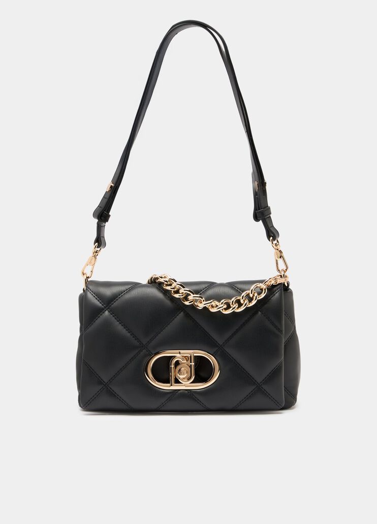 Medium quilted LaPuffy bag black Liu Jo - medium