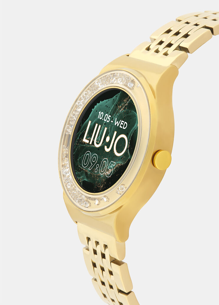 Smartwatch with steel strap gold Liu Jo - medium Smartwatch with steel strap gold Liu Jo - medium