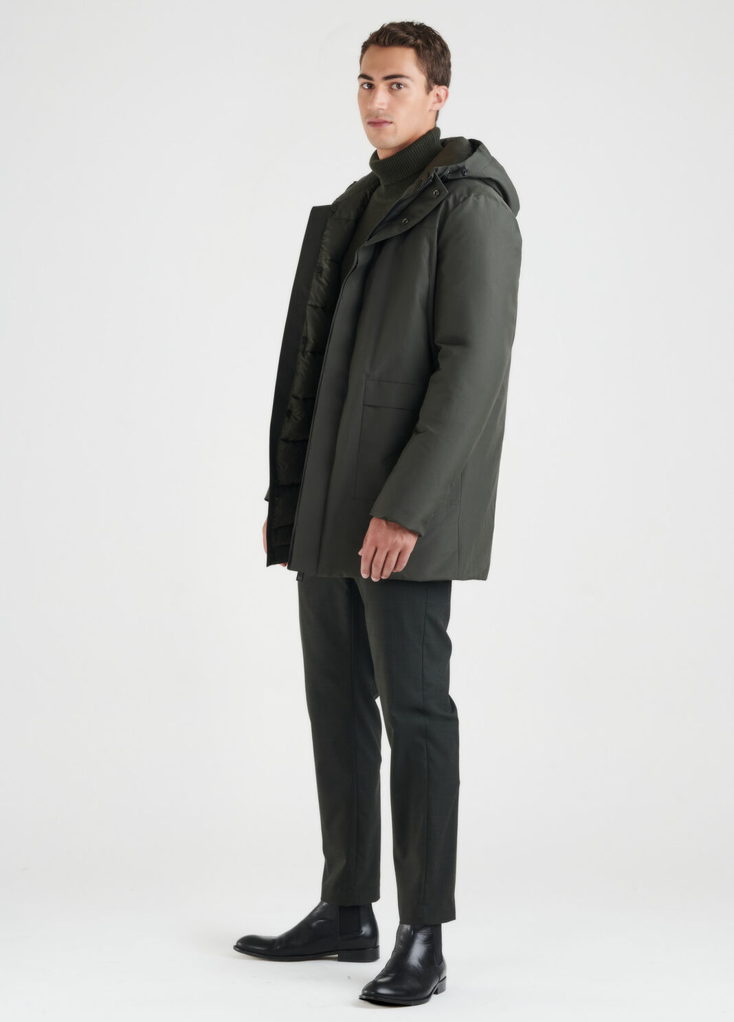 Hooded jacket Dark green Liu Jo - large image number 3