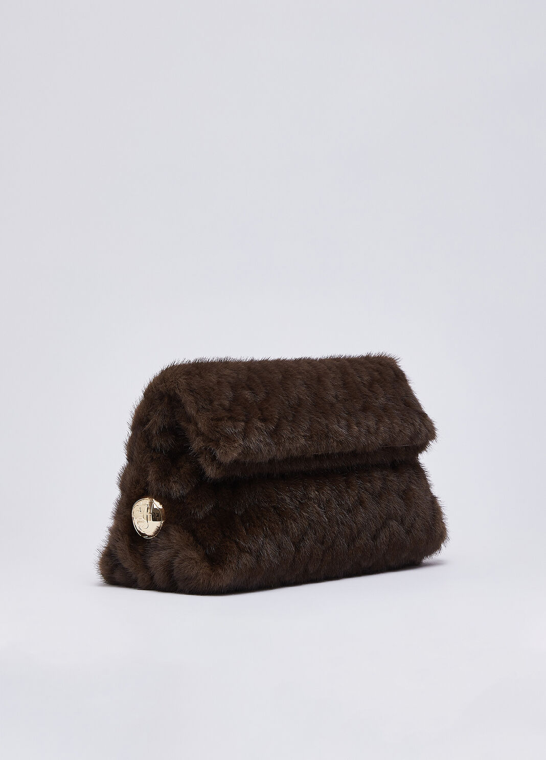 Riccy Bag in Faux Fur dark brown Liu Jo - large image number 2