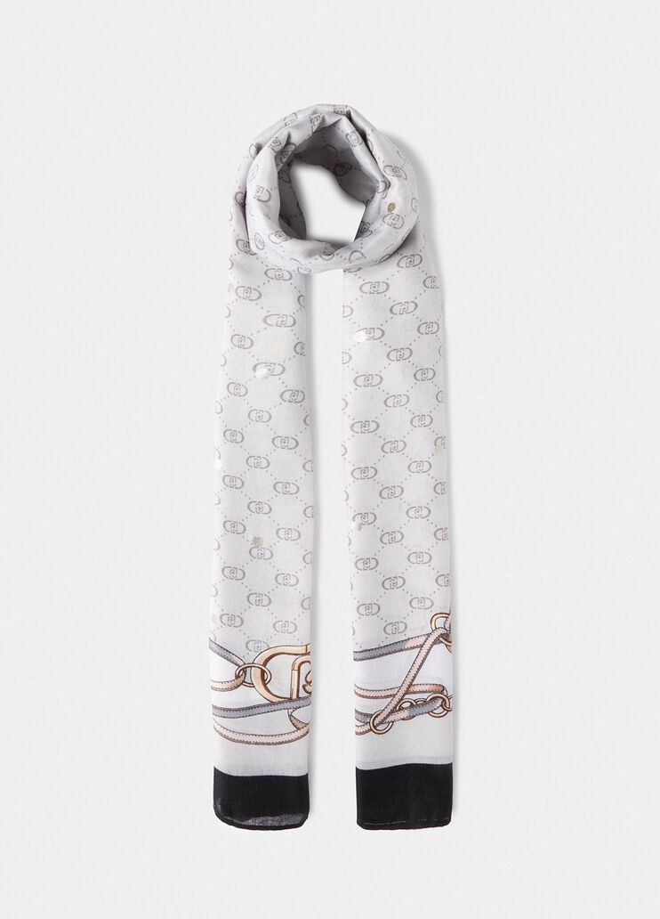 Liu Jo Better stole ice grey Liu Jo - medium