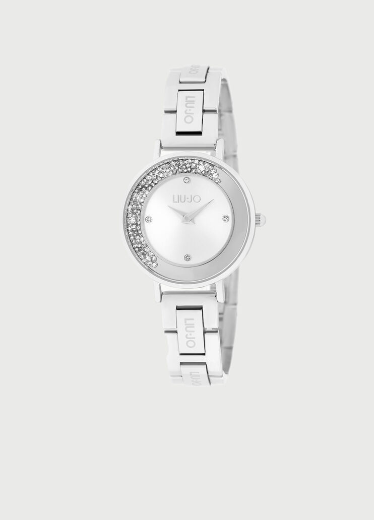 Steel watch with diamantés Steel Liu Jo - large image number 0 Steel watch with diamantés Steel Liu Jo - large image number 0