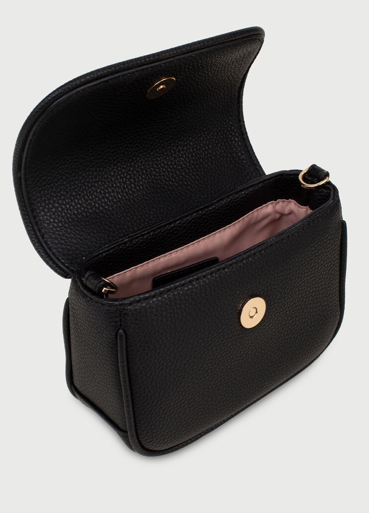 Pouch bag with logo Black Liu Jo - large image number 4