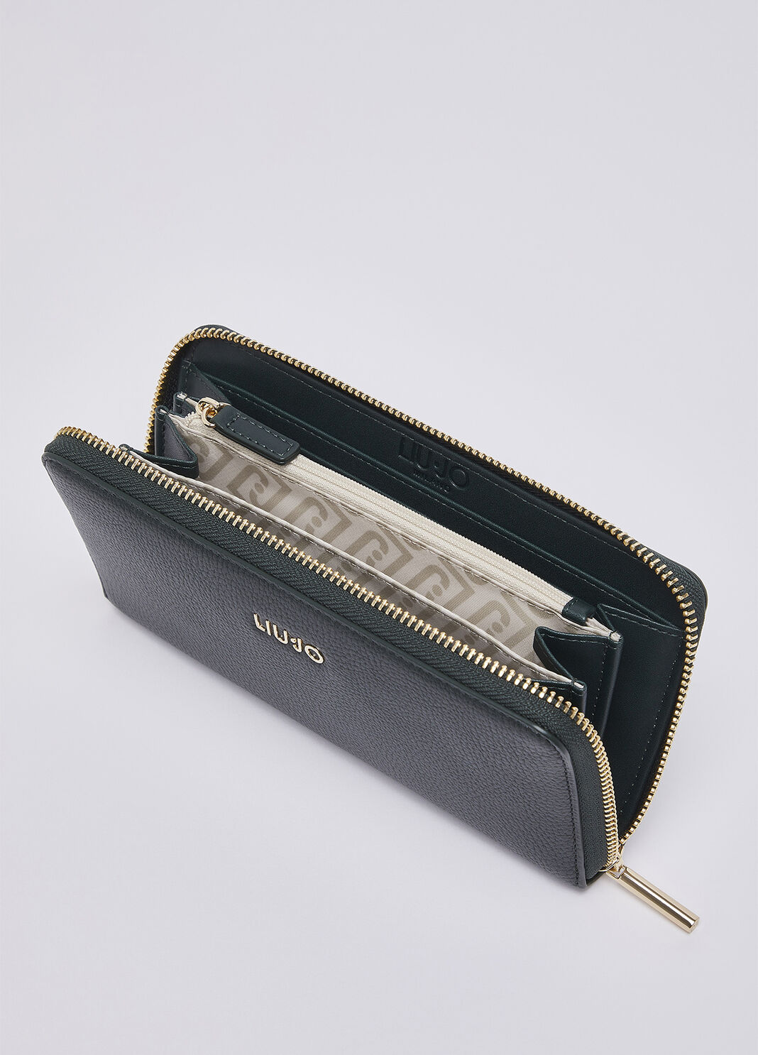 Large Zip Wallet dark green Liu Jo - large image number 3