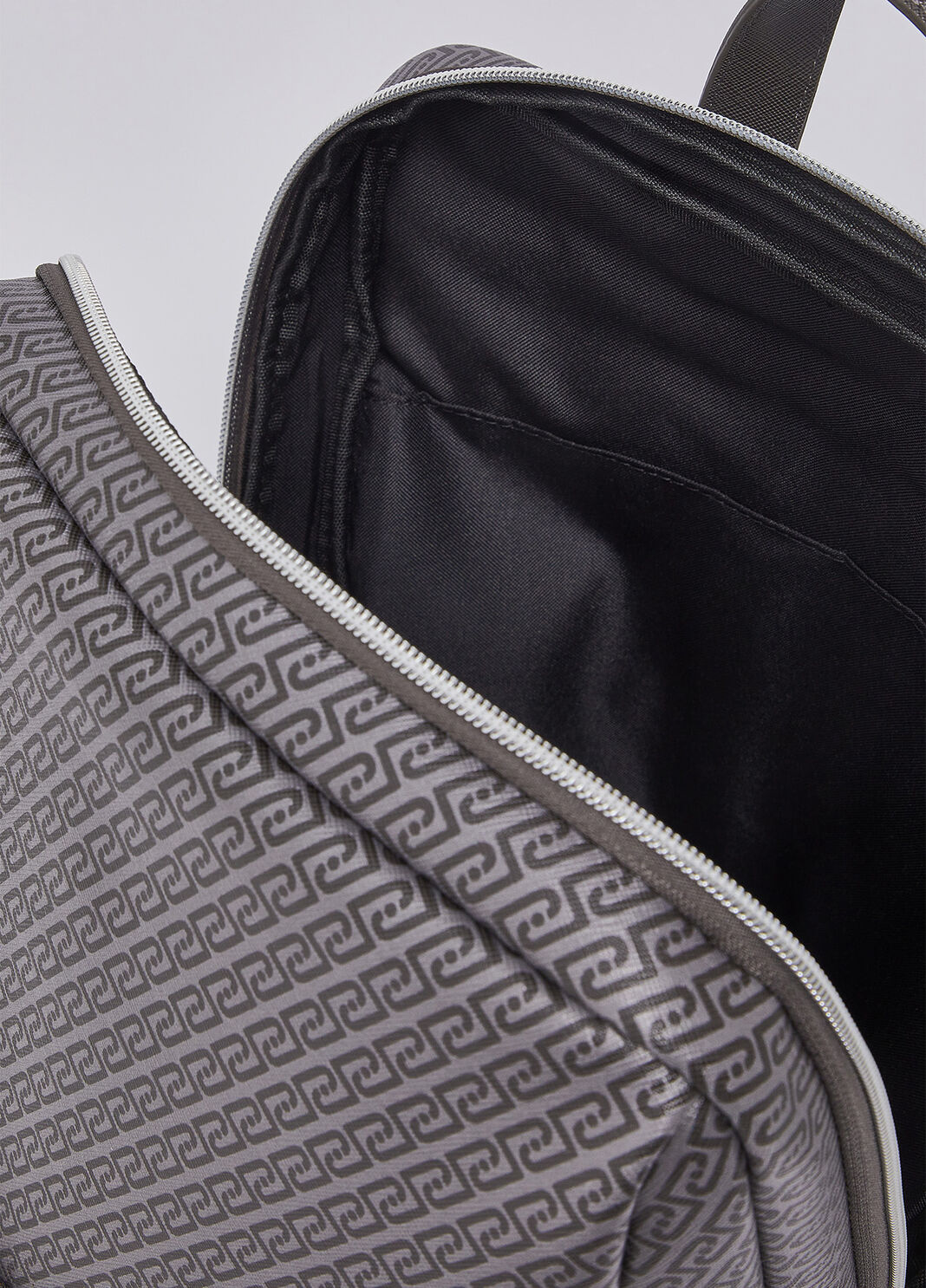 Zaino con logo monogram grigio Liu Jo - large image number 6