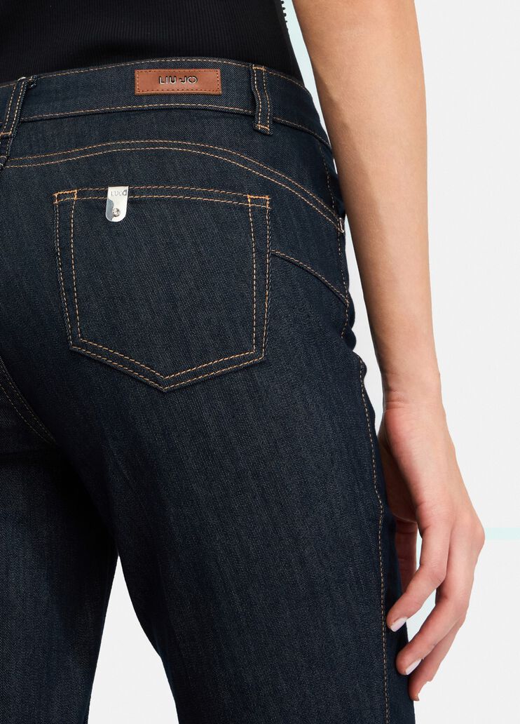 Cropped skinny jeans classic wash Liu Jo - large image number 2 Cropped skinny jeans classic wash Liu Jo - large image number 2