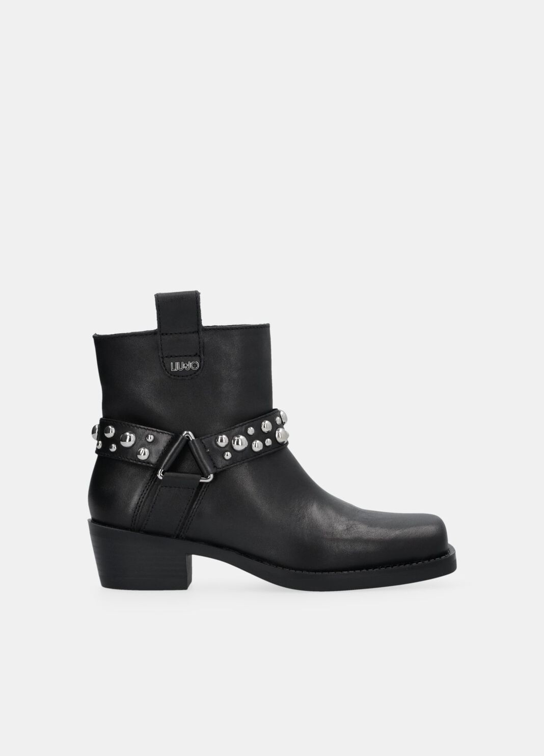 Bottines Texanes &agrave; Clous noir Liu Jo - large image number 0
