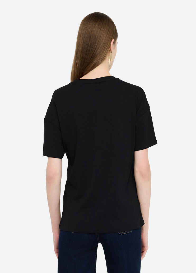 T-Shirt Liu Jo Better Schwarz Liu Jo - large image number 1 T-Shirt Liu Jo Better Schwarz Liu Jo - large image number 1