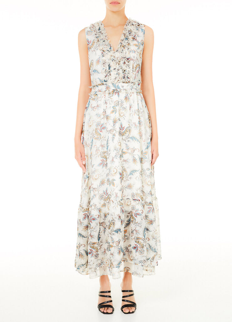 Длинное платье с поясом Пейсли Liu Jo - large image number 0