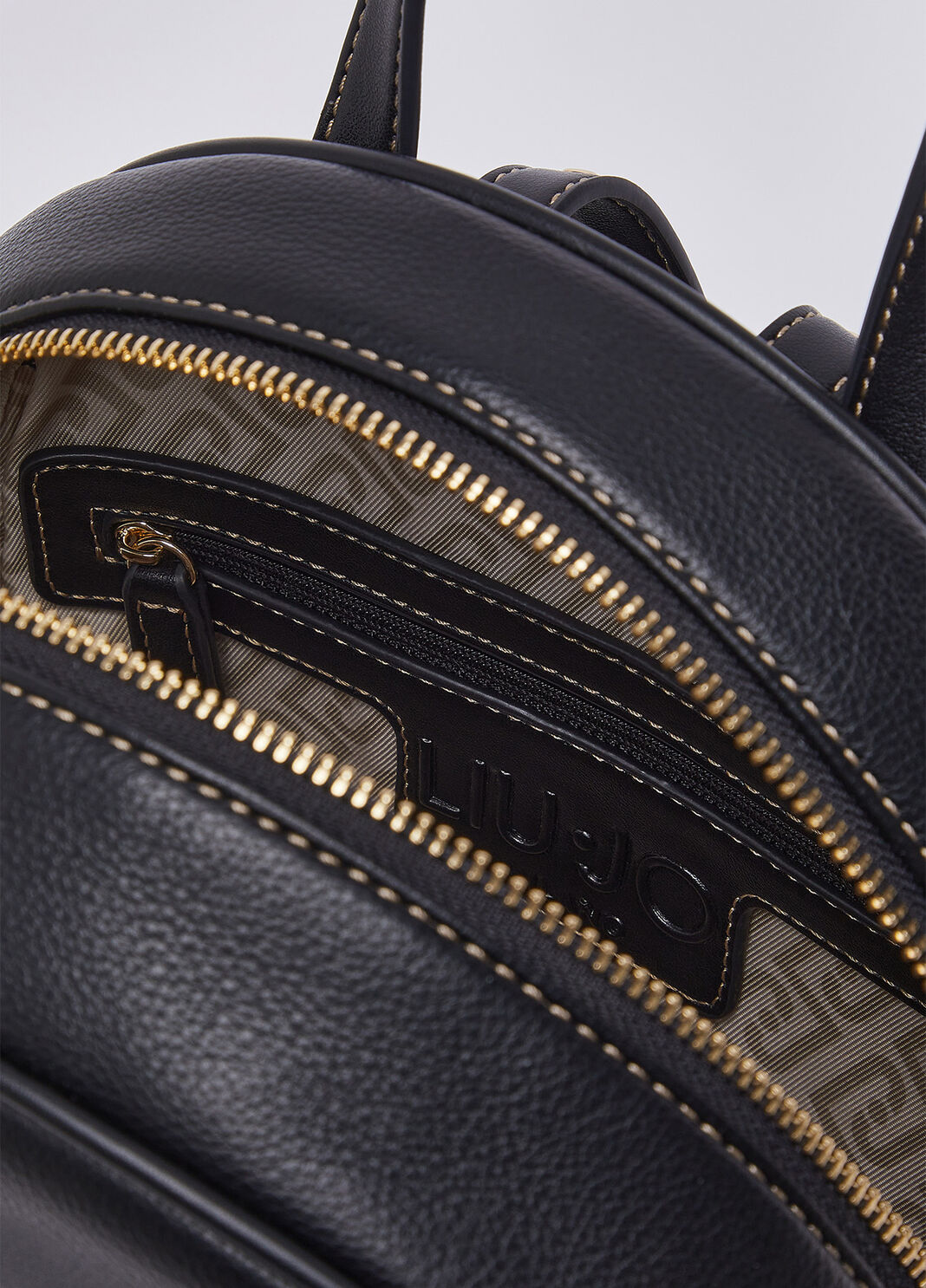 Logo Backpack black Liu Jo - large image number 6