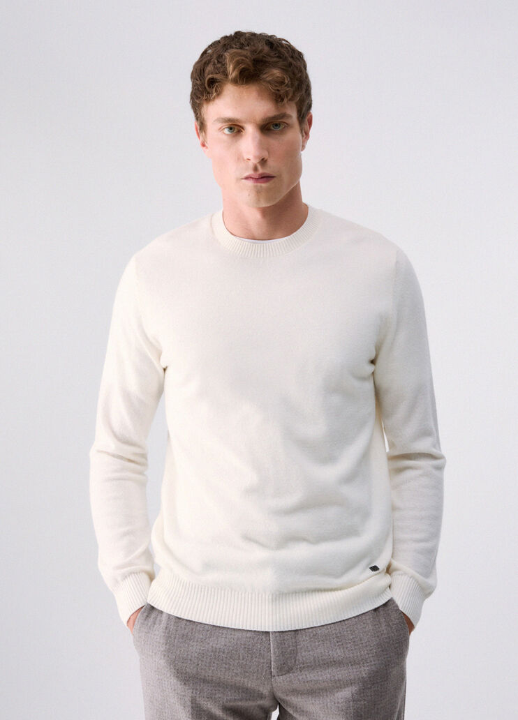 Wool and Cashmere Sweater white Liu Jo - medium
