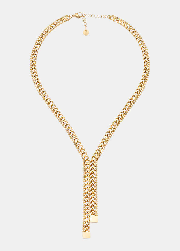 Nickel-free steel necklace gold Liu Jo - large image number 1