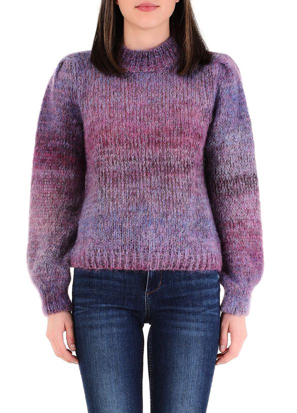 Pullover mit Farbverlauf Violett abgetönt Liu Jo - large image number 0