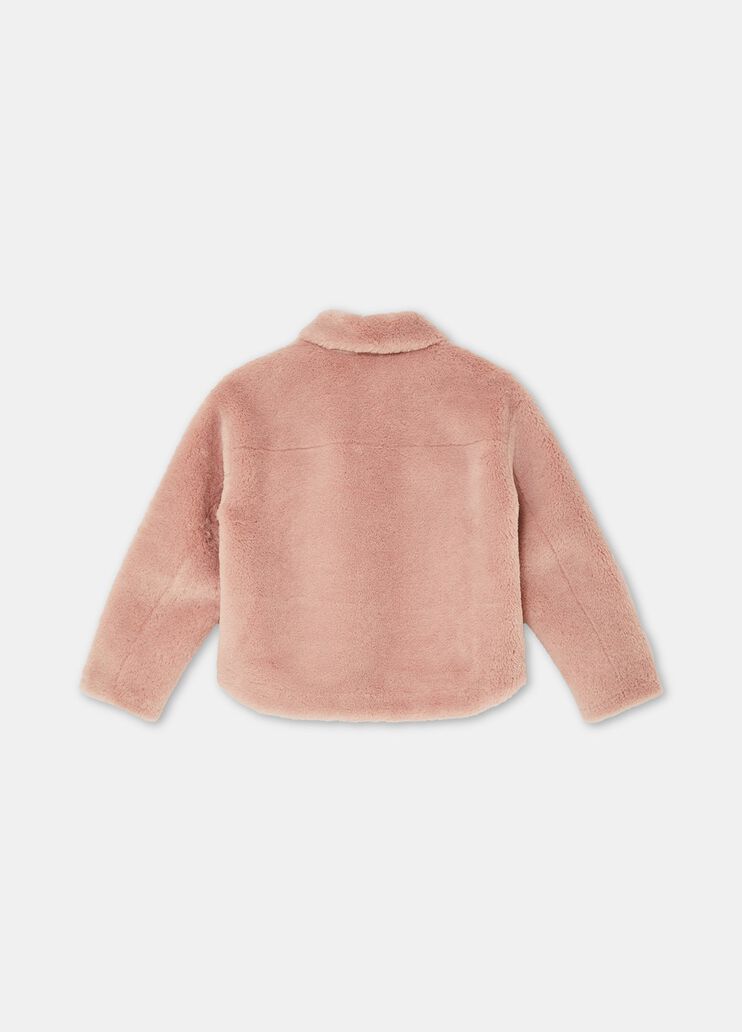 Jacke Overshirt aus teddy Rosa Liu Jo - medium