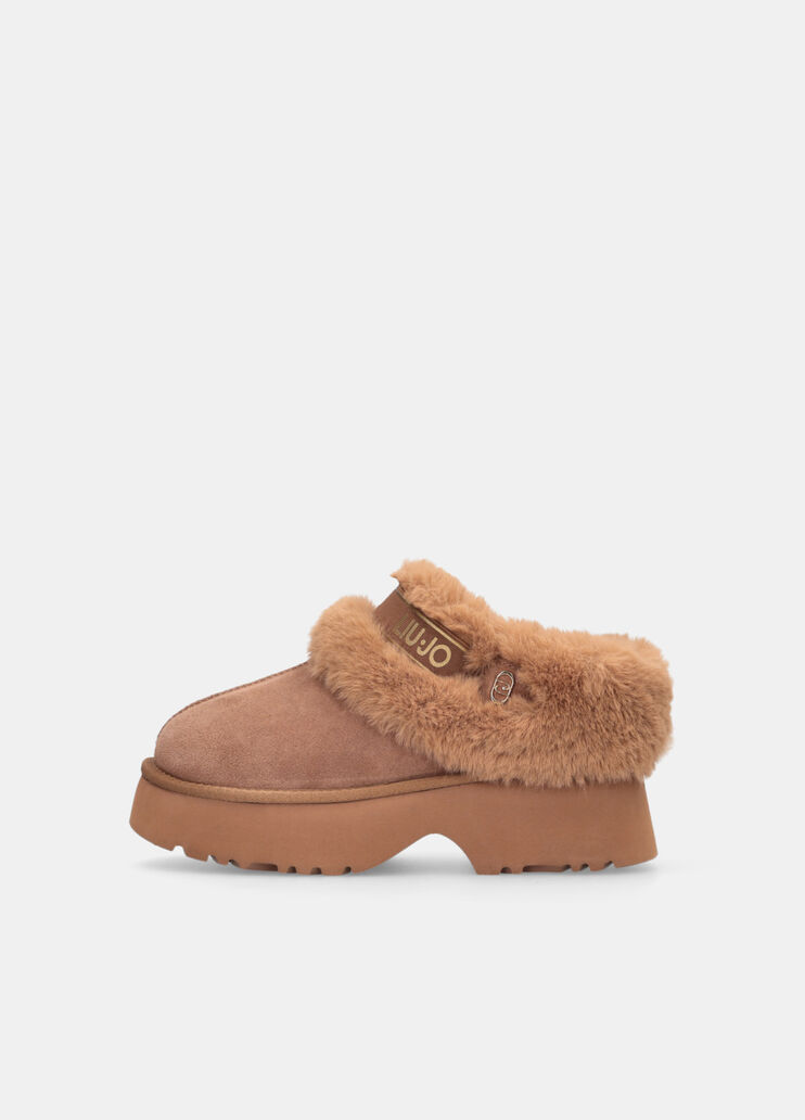 Утепленные сабо коньячный Liu Jo - large image number 5