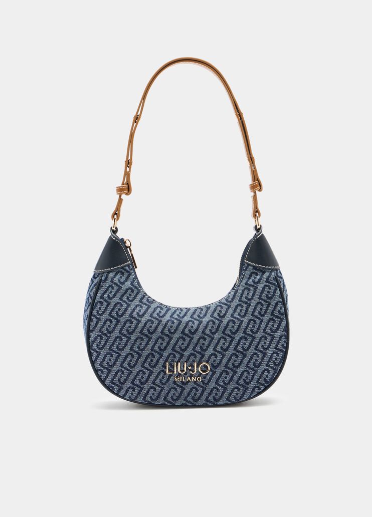 Small hobo bag dark blue Liu Jo - medium