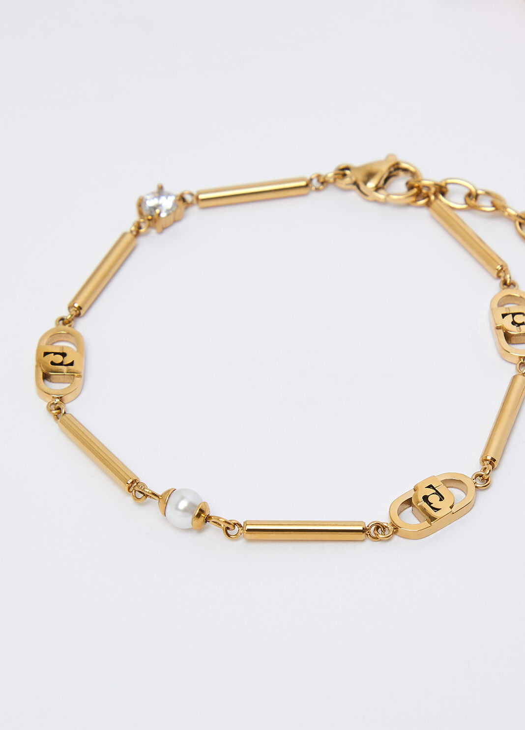 Bracelet with details geometric gold Liu Jo - large image number 2