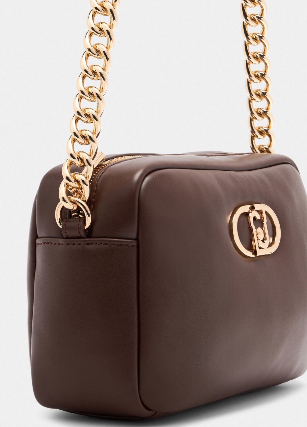 Medium LaPuffy crossbody bag dark brown Liu Jo - large image number 3