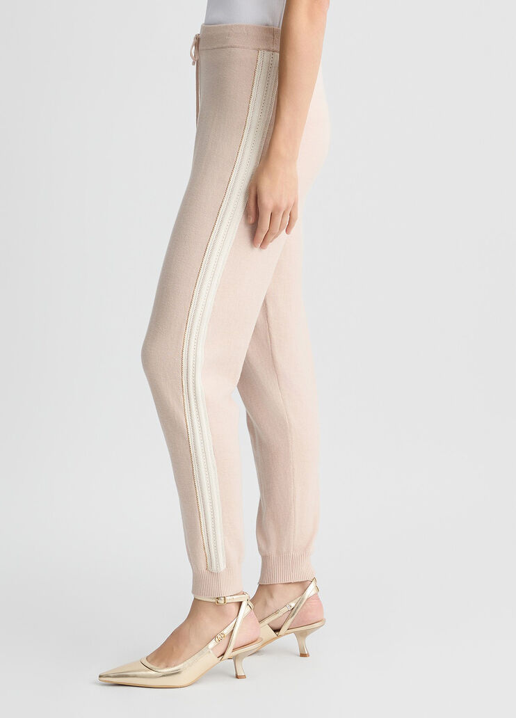 Long pink trousers beige Liu Jo - medium Long pink trousers beige Liu Jo - medium