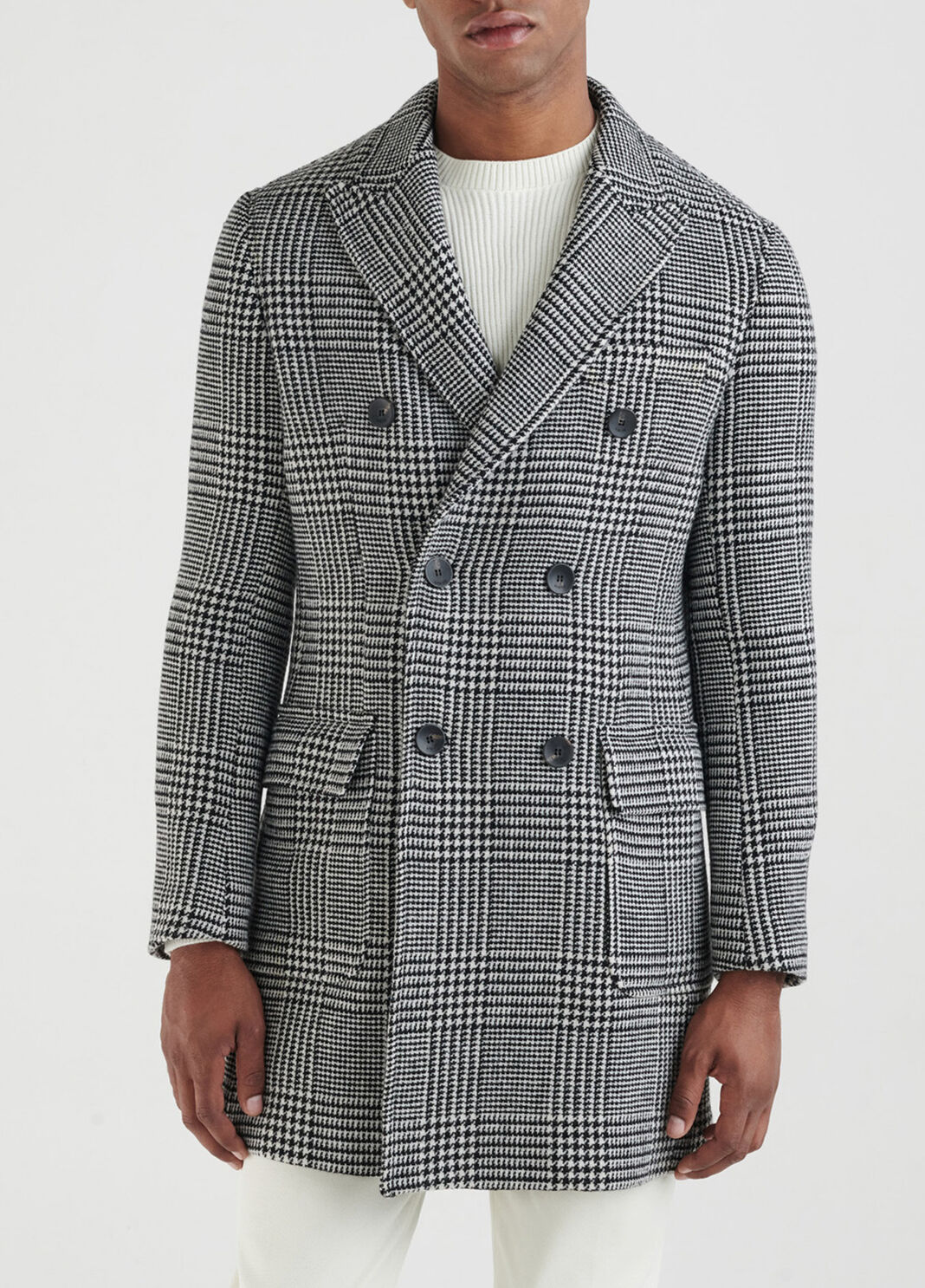 Double-breasted coat Black Liu Jo - large image number 0