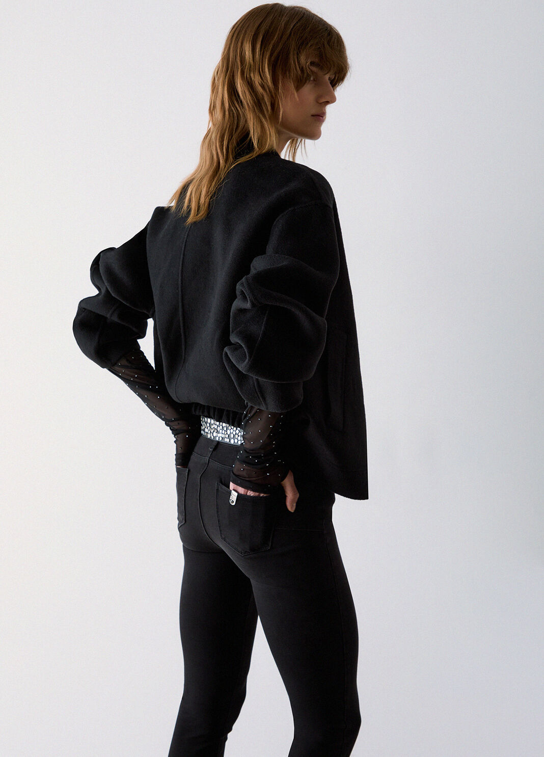 Jeans skinny Amazing Fit denim nero Liu Jo - large image number 3