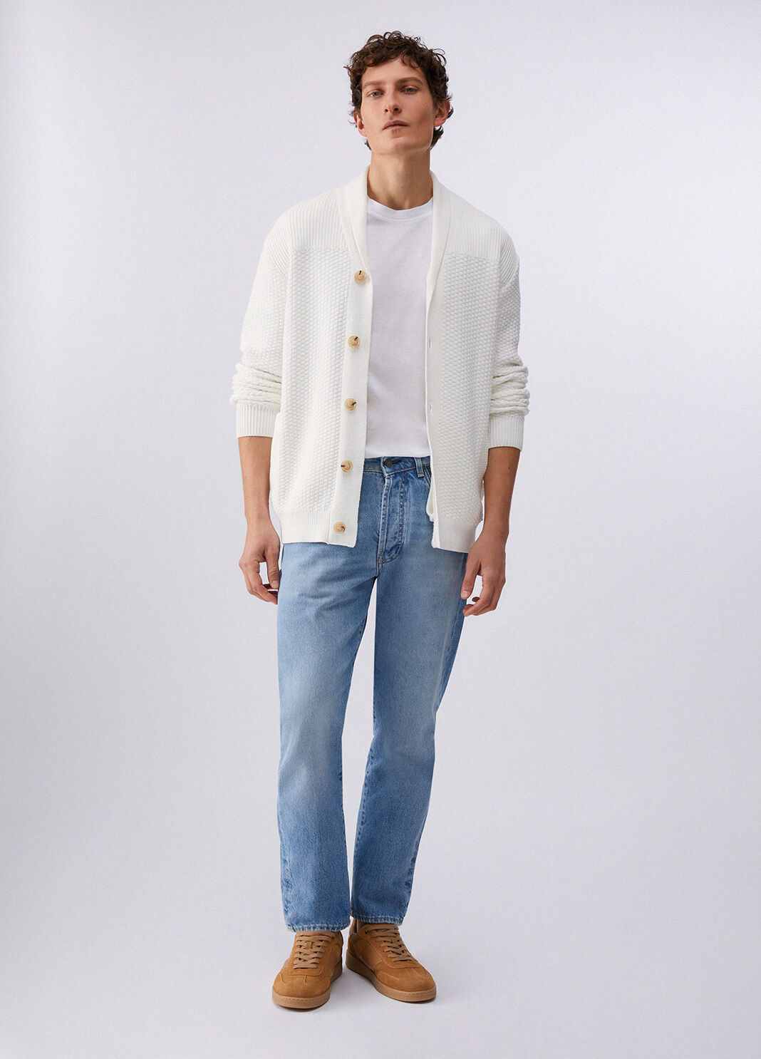 100% cotton cardigan white Liu Jo - large image number 5