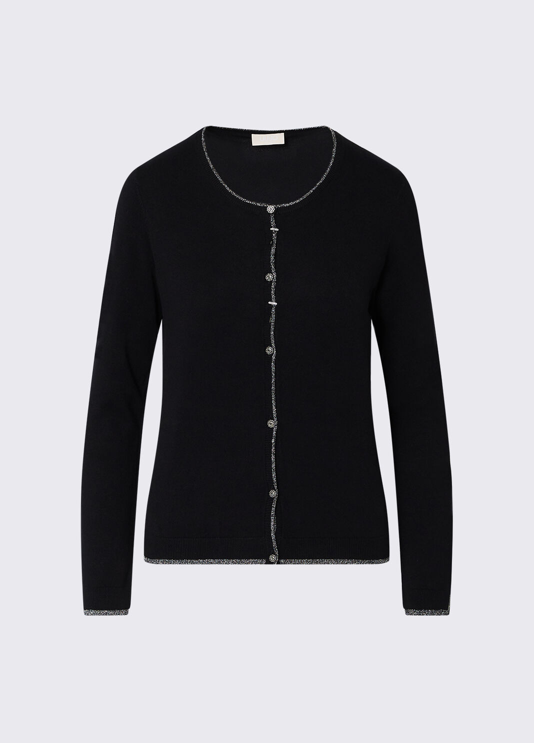 Cardigan mit Schmuckkn&ouml;pfen Schwarz Liu Jo - large image number 0