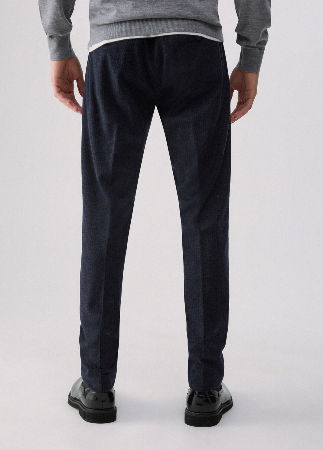 Beaver Wool Blend Trousers dark blue Liu Jo - large image number 1