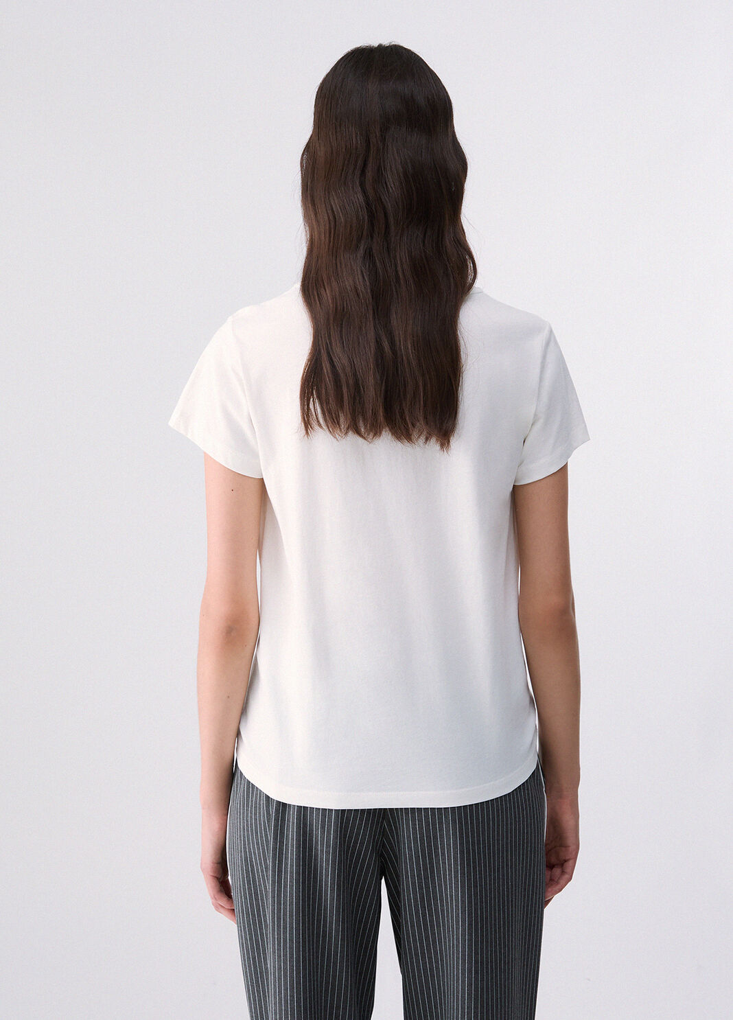 T-shirt with rhinestones white/Les Deux Alpes Liu Jo - large image number 1