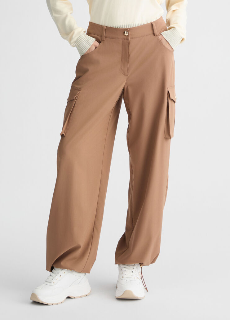 Beige cargo trousers brown Liu Jo - medium Beige cargo trousers brown Liu Jo - medium