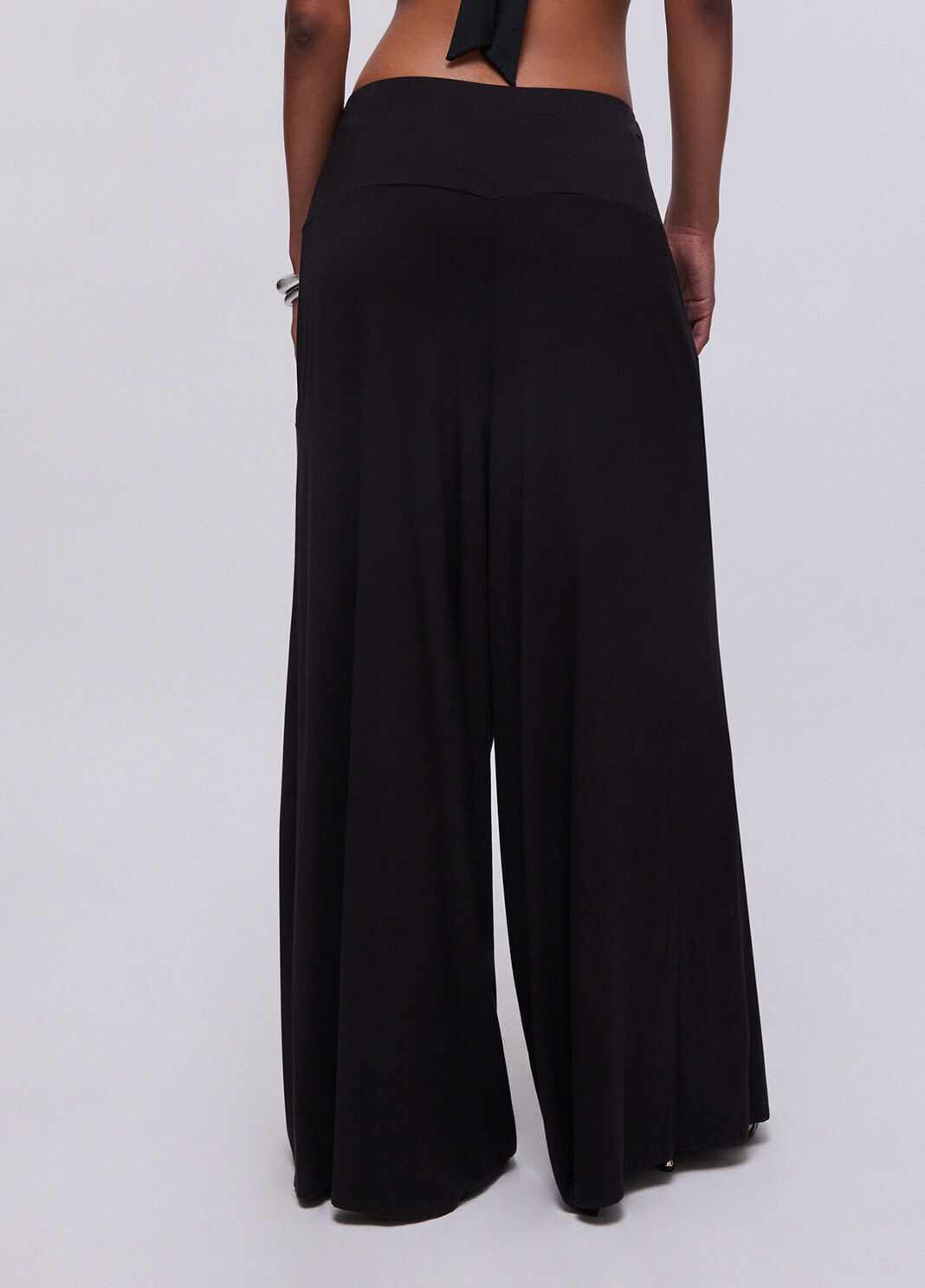 Weite Jerseyhose Schwarz Liu Jo - large image number 1