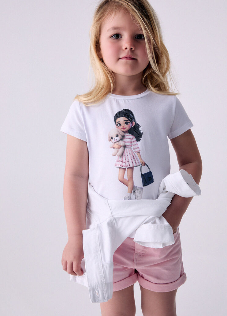 T-shirt with print white Liu Jo - medium