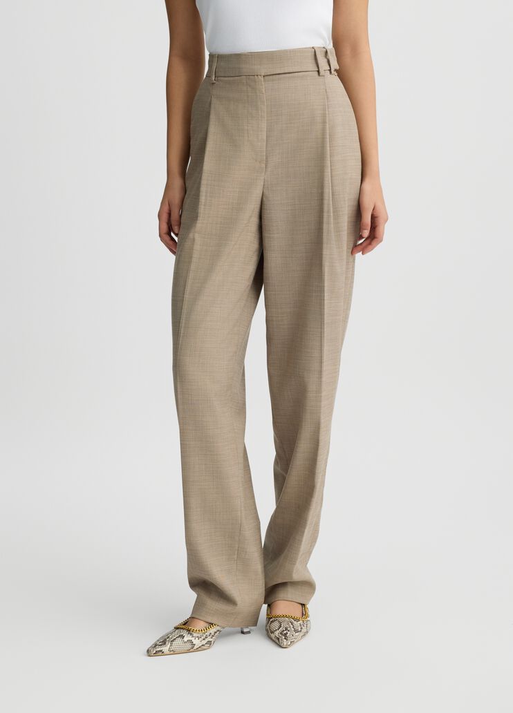 Beige high-rise trousers light beige Liu Jo - medium Beige high-rise trousers light beige Liu Jo - medium